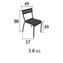 Fermob Luxembourg Side Chair - Set of 4 - Red Ochre