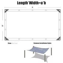 DSFHVBDD Shade Cloth for Patio 39x98ft, Sun Shade Netting for Outdoor, Sunshade Cloth for Plants, Sun Shade Cloths Easy Install, for Plant Cover, Greenhouse, Tomatoes, Chicken Coop, Barn Kennel