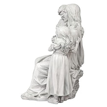 Design Toscano He Loves the Little Children Indoor/Outdoor Holy Religious Garden Statue, 28 Inches High, Cast Stone Resin, Antique Stone Finish