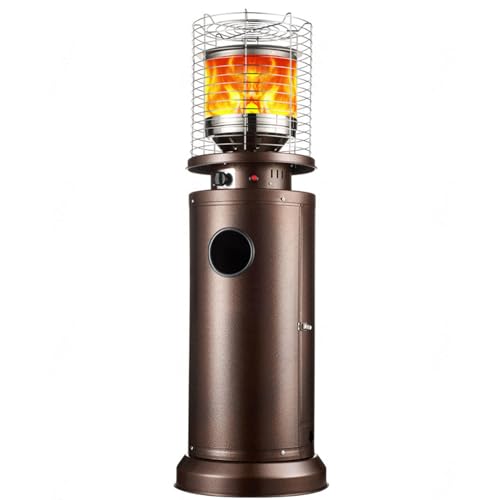 DECORN Propane Patio Heater Gas Patio Heater Floor-Standing Outdoor Heater Suitable for Balcony,Veranda,BBQ Party, Residential or Commercial Use