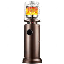 DECORN Propane Patio Heater Gas Patio Heater Floor-Standing Outdoor Heater Suitable for Balcony,Veranda,BBQ Party, Residential or Commercial Use