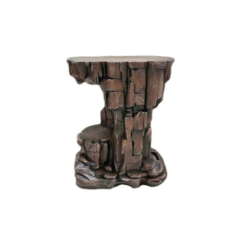 WOAITIANTIAN Vase Stand Imitate Rocks Living Room Balcony Garden Display Base Home Decorative Plant Stand