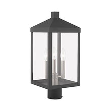 Livex Lighting 3-Light Fixture, Nickel