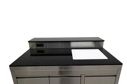 Luxuria Spas Flame Pro Series Stainless Steel Bar Top Silver