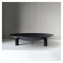 ZHONGCHENGWU Plant Saucers Modern Iron Art Tri-Legged Saucer Indoor Minimalist Flower Arranging Decoration Tray(XX-Large)