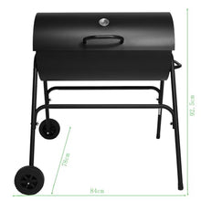 Charcoal Grills Outdoor Barbecue Courtyard Oven Barbecue Grill with Cover Oil Drum Stove Barbecue Grill Barbecue Carbon Stove