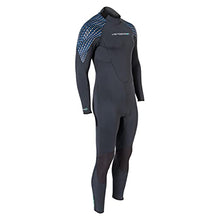 Henderson Mens 5mm Greenprene Full Wetsuit Black/Blue/Silver LT