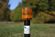 Away With Geese Residential Unit | Solar Powered Flashing Light | Geese Deterrent Gets Rid of Geese from Yards