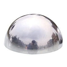 RT-OSXE Reflective Garden Gazing Balls, 2mm Thick Stainless Steel Hemisphere, 304 Seamless Hollow Polished Orb. for Home Garden Decoration, 16 Size (Color : Silver, Size : 450mm/17.7in)
