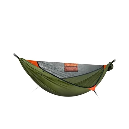 Hammock. 5Pcs Outdoor Camping Hammock, Ridge Rope Increased Anti Rollover, Quick Opening Mosquito Proof Hammock .Hammocks for Outside