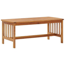 RJPLMFV 2 Piece Patio Lounge Set with Cushions Solid Acacia Wood