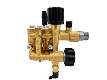 Annovi Reverberi RXV25G30D-EZ 3/4" D Version Hollow Shaft Replacement Pump 3000 PSI, 2.5 GPM, 3400 RPM Easy Start Valve Thermal Relief Valve Detergent Outlet Adjustable Unloader Triplex Plunger Pump