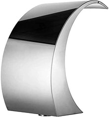 ERoomQ Stainless Steel Splash Shower Pool for In Ground Pools Waterfalls Sheer Water Feature