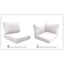 TK Classics Cushions BARBADOS-07c Patio Furniture Sail White
