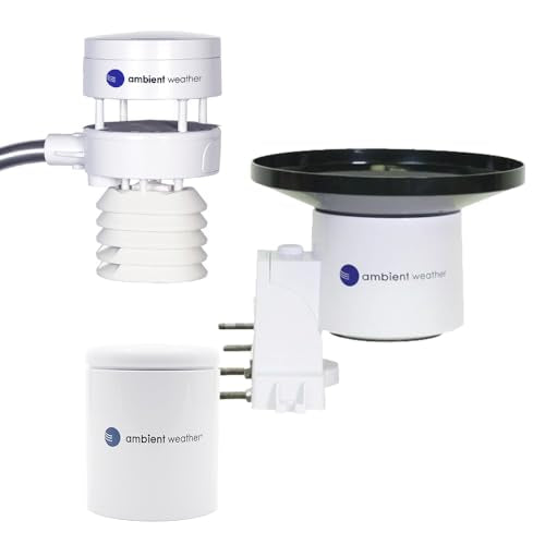 Ambient Weather WS-5000-IP3 Ultrasonic Professional Smart Weather Station