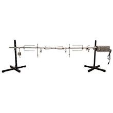 SPITJACK Whole Hog and Lamb Rotisserie Kit, 72 in Spit, 120W Motor