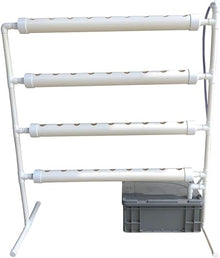 Hydroponics Growing System Hydroponic Grow Kit, 36 Holes Pipe Grow Kit Indoor Greenhouse Planting Box Gardening System Nursery Pot Hydroponic Rack Hydroponic Tower