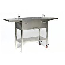 IG Charcoal BBQ IG693247 Stainless Steel Barbeque Grill Silver