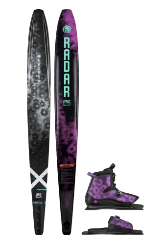 Radar Graphite Lyric Waterski 67 with Lyric BOA Boots