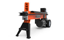 Yard Force 5-Ton Electric Log Splitter, 15 Amp Motor, Splits Logs up to 21” x 10”, Compact & Easy Transport, 2-Year Warranty