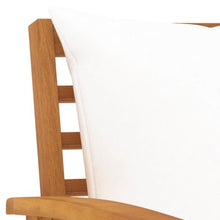 KBHRENP 5 Piece Acacia Wood Lounge Set with Cushion