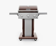 Permasteel 3-Burner Propane Gas Grill, 30,000 BTUs BBQ Grill with Cast Iron Grates, Foldable Side Tables & Tool Hooks, Outdoor Grill, Mocha