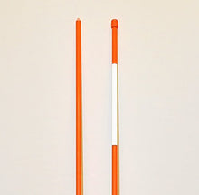 Stakemakers Driveway Marker Snow Stakes Reflective Tape 5/16" x 48" Orange 1000 Pack