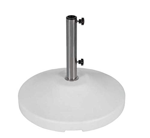 Phat Tommy 80 Pound Concrete and Resin Base (White)