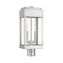 Livex Lighting 21236-91 York 2-Light Fixture, Brushed Nickel