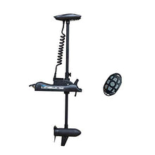 AQUOS 12V 55LBS 48inch Electric Bow Mount Trolling Motor with Remote Control Black