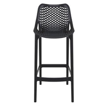 Compamia Air Patio Bar Stool in Black (Set of 2)