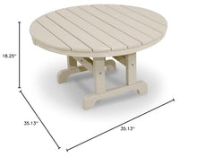 Ivy Terrace™ Classics Round 36" Conversation Table in Sand