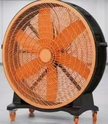 Mobile Cylinder Industrial Fan with Big Air Volume & Mist Spray for Warehouse Factory Construction Site(F)