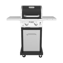 Nexgrill Deluxe 2-Burner Gas Grill, Compact with Foldable Shelves & 2 Hooks