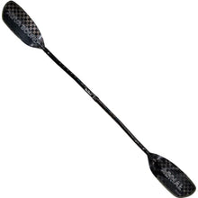 AQUA BOUND Aerial Minor Carbon Versa-Lok Bent Shaft Kayak Paddle 4-Piece Black