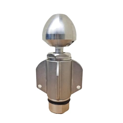 Arionyx 300Bar High Pressure Nozzle, Stainless Steel Rotary Nozzle 3/4 Inch Internal Thread Cleaning Ground High Pressure Nozzle
