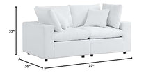 Modway Commix Sunbrella® Outdoor Patio Loveseat in White