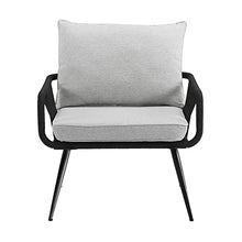 Alaterre Furniture Andover All-Weather Outdoor Bistro Set with 4 Rope Chairs and 30in Table Charcoal