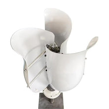 OLONETO 3000W Tulip Type Wind Turbine 12v 24v 48v Vertical Axis Wind Turbine Generator Kit Free Energy Windmill Wind Turbine Generator Wind and Solar Complementary Power Generation System(24V)