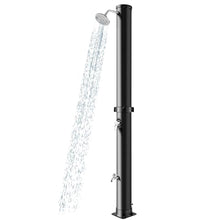 Xoiasth Outdoor Shower Portable Solar Outdoor Shower | 360° Swivel Head | Foot Washer Tap | Home | Garden | Outdoor | Freestanding Swimming Pool Spa Shower | Camping Shower