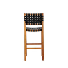 Christopher Knight Home Balew 5-Piece Outdoor Bar Set, Acacia Wood Patio Bar Table and Chairs Set, Solid Wood Patio Dining Set for 4 with Bar Stools,Teak + Black