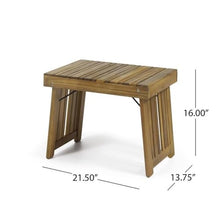 Noble House Nadine Outdoor Wood 3-Pc Chaise Lounge Set Blue