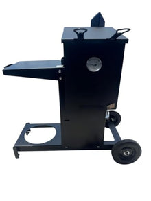 Cooking Station Propane Deep Fryer 4 Gallon, Floor Standing with Wheels, Heavy-Duty Steel Construction, Adjustable Temperature Control, 2 Baskets, Ideal for Chicken Turkey Seafood Meat Vegetables