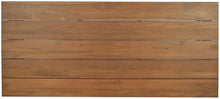 Meridian Furniture 111-DT96 Mirella Collection Modern | Contemporary 96" Outdoor Patio Dining Table with Solid Teak Wood Frame, Natural Teak Finish, 96" W x 42" D x 29.75" H, Natural