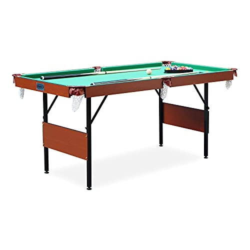 RACK Crucis 5.5-Foot Folding Billiard/Pool Table Green