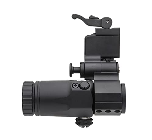 Meprolight MEPRO RDS PRO 2 MOA Red Dot Sight with MEPRO MX3F 3X Scope Black