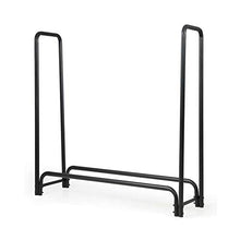 DOIBG Heavy Duty Steel Firewood Rack for Indoor and Outdoor Use Large S Holder for Firewood Kindling and Hearth Logs Fireplace Organizer Rack for Home and Garden