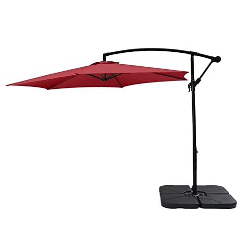 Patio Umbrella, 10FT Patio Umbrella Waterproof Folding Sunshade Garden Beach Umbrellas Canopy Outdoor Shade Umbrellas,Outdoor Umbrella