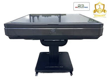 usamahjongtable USA MJ Table 40mm Folding Automatic Mahjong Table with Wheels Drawers Green