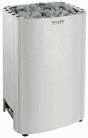 The Sauna Place Finlandia/Harvia Club 15kW Sauna Heater with Xenio Digital Wall Control Silver